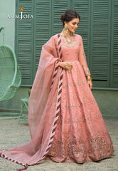 Asim Jofa Festive Jashn Ajfc-40 Embroidered Organza 3 Pcs