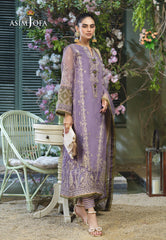 Asim Jofa Festive Jashn Ajfc-51 Embroidered Organza 3 Pcs