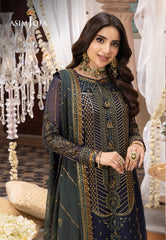 Asim Jofa Shehnai Festive Ajsh-12 Embroidered Chiffon 3 Pcs