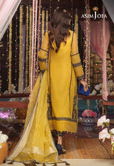 Asim Jofa Festive Eid 2021 Ajfc-12 Embroidered Organza 3 Pcs
