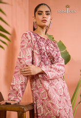 Asim Jofa Gul Rung Pret Collection Ajgr-03 Embroidered Cotton Silk 1 Pc