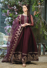 Asim Jofa Festive Jashn Ajfc-50 Embroidered Organza 3 Pcs