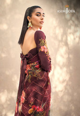 Asim Jofa Limited Edition Vol-1 2021 Ajle-07 Embroidered Organza 3 Pcs