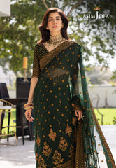 Asim Jofa Mera Haseen Jora - RTW Ajjh-06 Embroidered Chiffon 3 Pcs