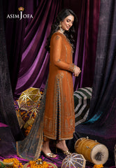Asim Jofa Dastaan Ajda-15 Embroidered Chiffon 3 Pcs