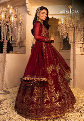 Asim Jofa Shehnai Festive Ajsh-16 Embroidered Chiffon 3 Pcs