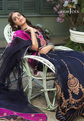 Asim Jofa Festive Jashn Ajfc-53 Embroidered Organza 3 Pcs