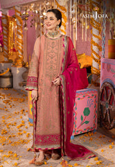 Asim Jofa Dastaan Ajda-30 Embroidered Chiffon 3 Pcs