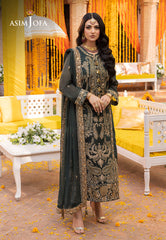 Asim Jofa Dastaan Ajda-12 Embroidered Paper Cotton 3 Pcs