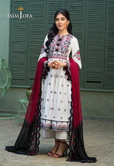 Asim Jofa Festive Jashn Ajfc-41 Embroidered Cotton 3 Pcs
