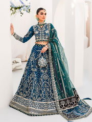 Gulaal Unstitched 3 Piece Wedding Vol-01 Suit-Shabnam 03 - 3 Piece