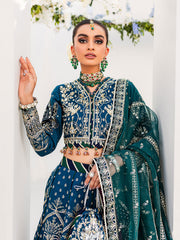 Gulaal Unstitched 3 Piece Wedding Vol-01 Suit-Shabnam 03 - 3 Piece