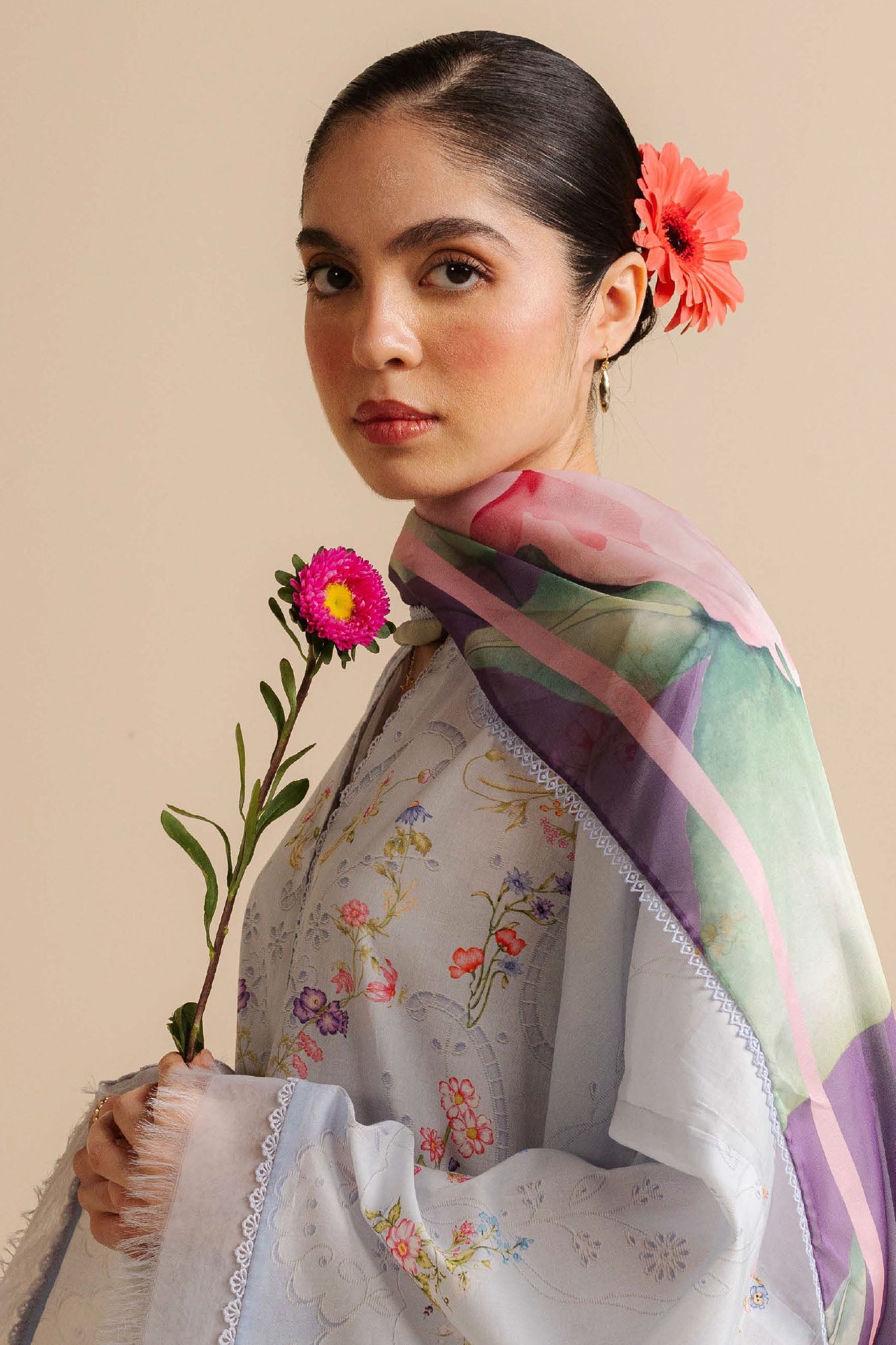 CoCo Prints By Zara Shah Jahan Unstitched 3 Piece Lawn Drop Two Collection'2025-03-A-Aria