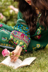 Siraa Lawn By Sadaf Fawad Khan Unstitched 3 Piece Emb Lawn Vol-02 Suit-03-Ada-A