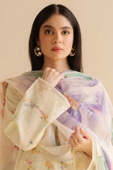 CoCo Prints By Zara Shah Jahan Unstitched 3 Piece Lawn Drop Two Suit-03-B-Aria