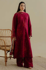 COCO By Zara Shah Jahan Unstitched 3 Piece Lawn Drop 2 Suit-03-B-Luleh