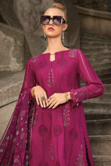 M Prints By Maria B Unstitched 3 Piece Cambric Fall Edit Suit-MPT-2303-B