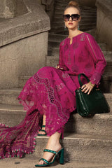 M Prints By Maria B Unstitched 3 Piece Cambric Fall Edit Suit-MPT-2303-B