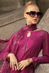 M Prints By Maria B Unstitched 3 Piece Cambric Fall Edit Suit-MPT-2303-B