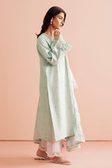 Daffodils By Seran Unstitched 2 Piece Lawn Suit-03-Cassie