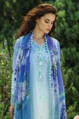Solace OmbrÃƒÆ’Ã‚Â© By Mushq Unstitched 3 Piece Emb Chikankari Suit-03-Fiducia