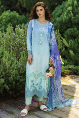 Solace OmbrÃƒÆ’Ã‚Â© By Mushq Unstitched 3 Piece Emb Chikankari Suit-03-Fiducia
