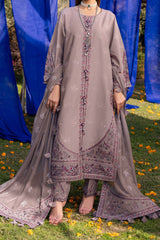 Rawayat By Alizeh Unstitched 3 Piece Luxury Emb Lawn Collection'2024-03-Meerat