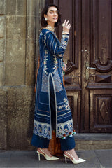 Broadway By Mushq Unstitched 3 Piece Winter Suit-MWI-03-Sweet Surrender