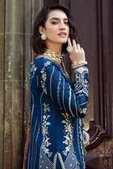Broadway By Mushq Unstitched 3 Piece Winter Suit-MWI-03-Sweet Surrender