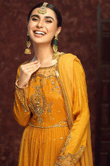 Gehna By Zaaviay Stitched Sona (Chiffon - Three Piece)