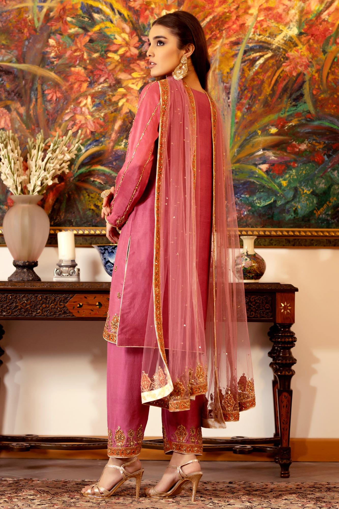 Neher By Zaaviay Stitched Balle Balle A (Ready To Wear - Three Piece)