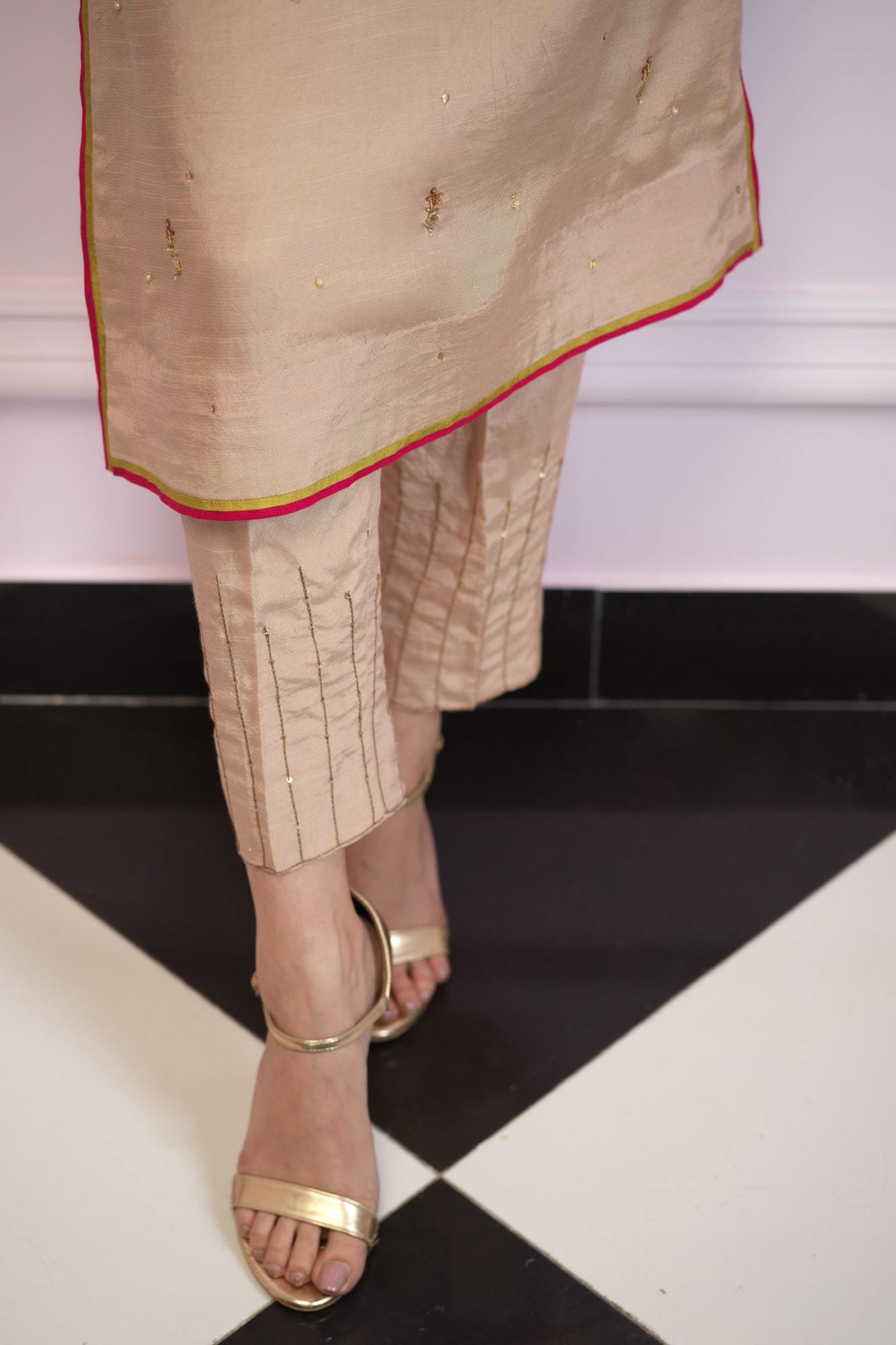 Gehna By Zaaviay Stitched Kangan (Three Piece)