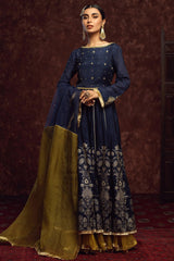 Gehna By Zaaviay Stitched Champakali (Three Piece)