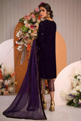 Makhmal By Zaaviay Stitched Shajar (Three Piece)
