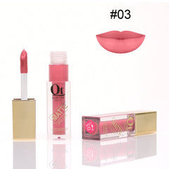 Quetee Beauty Golden Lip Gloss #03