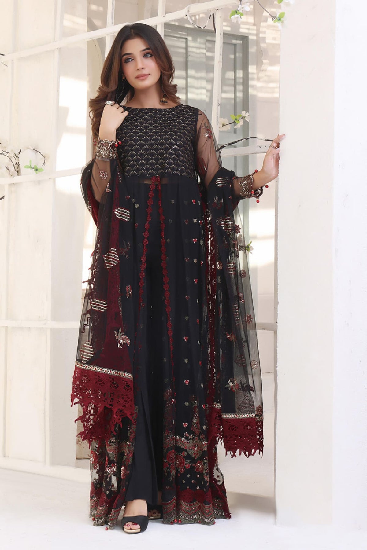 Libaas e Khas by Soghat Unstitched 3 Piece Luxury Chiffon Collection'2022-LK-03