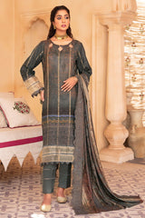 Mahee's by Riaz Arts Unstitched 3 Piece Emb Staple Slub Suit-SS-03