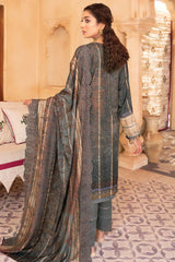 Mahee's by Riaz Arts Unstitched 3 Piece Emb Staple Slub Suit-SS-03