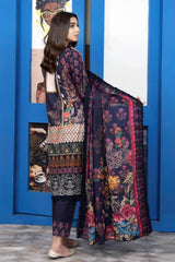 Mashaal by Riaz Arts Unstitched 3 Piece Digital Emb Khaddar Suit-MD-03