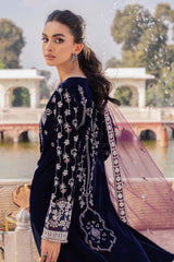 Baagh by Aik Atelier Unstitched 3 Piece Luxury Velvet Collection'2022-BV-03