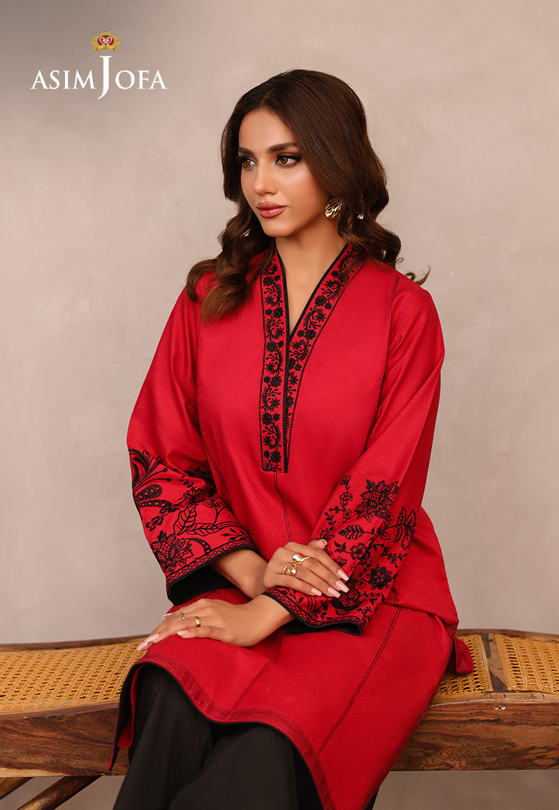 Asim Jofa Basic Pret Ajpe-50 Embroidered Dobby 1Pc