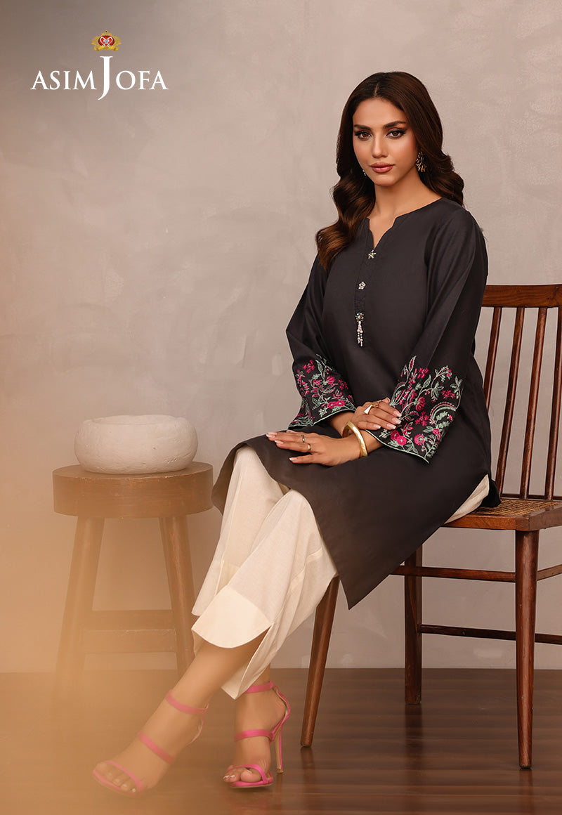 Asim Jofa Basic Pret Ajpe-51 Embroidered Dobby 1Pc