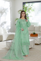 Mintara By Dressline Semi Stitched 3 Piece Aiyudia Formals Collection'2025-mintara-semi-stitched-fresh-mint