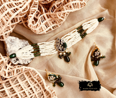 Made For Her-Zarqaa Choker Set - KSH1023