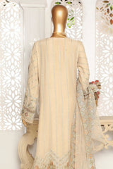 Cortesia by Hz Unstitched 3 Piece Luxury Chiffon Suit-03-Florence