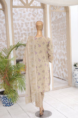 Oswah By Suntex Stitched 3 Piece Printed Lawn Suit-OS-2676