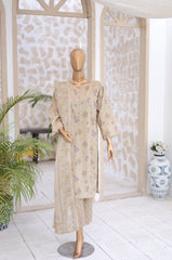 Oswah By Suntex Stitched 3 Piece Printed Lawn Suit-OS-2676