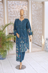 Oswah By Suntex Stitched 3 Piece Printed Lawn Suit-OS-2679