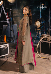 Asim Jofa LUXURY FESTIVE DROP 2 Ajlf-06 Embroidered Chiffon 3 Pcs