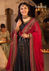 Asim Jofa Shehnai Festive Pret Ajshp-10 Embroidered Stitched 3 Pcs